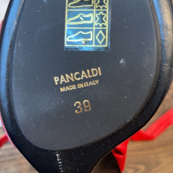 Pancaldi wedges sandals size 39 - Picture 5 of 6